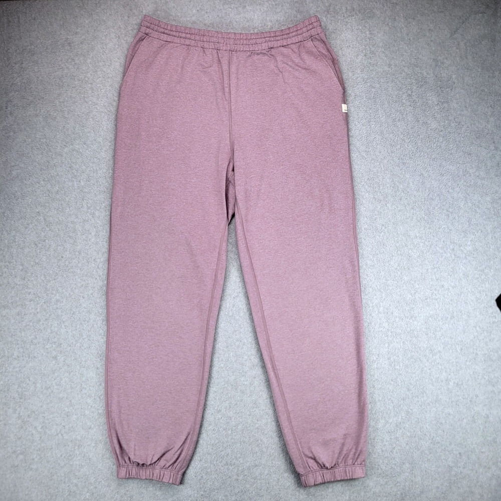 Vuori Boyfriend Jogger Women M Lilac Heathered Relaxed Fit Sweatpants VW457